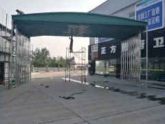 蘇州推（tuī）拉雨棚設計方案圖紙