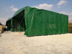 推拉雨棚商（shāng）業活（huó）動棚的材料及其儲放方式